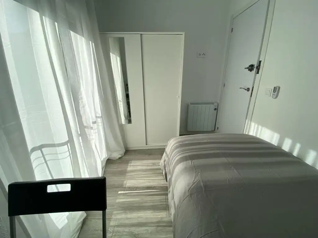 Bedroom of Flat for rent in Madrid  with Heating, Furnished and Oven