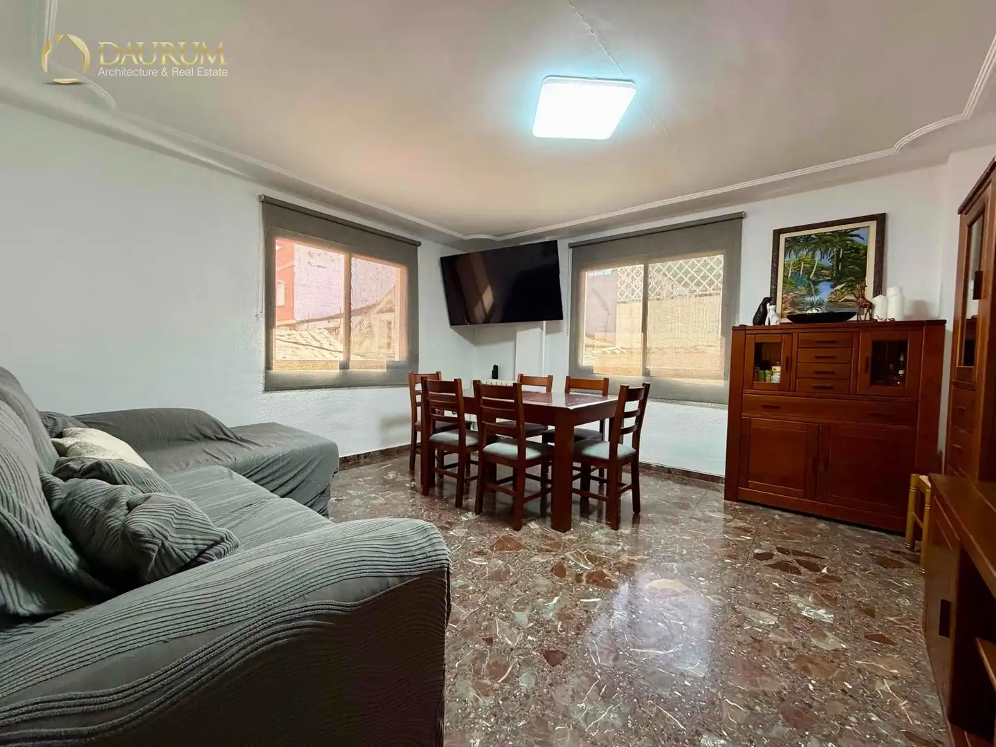 Sala de estar de Casa adosada en venta en Cullera con Aire acondicionado, Terraza y Trastero