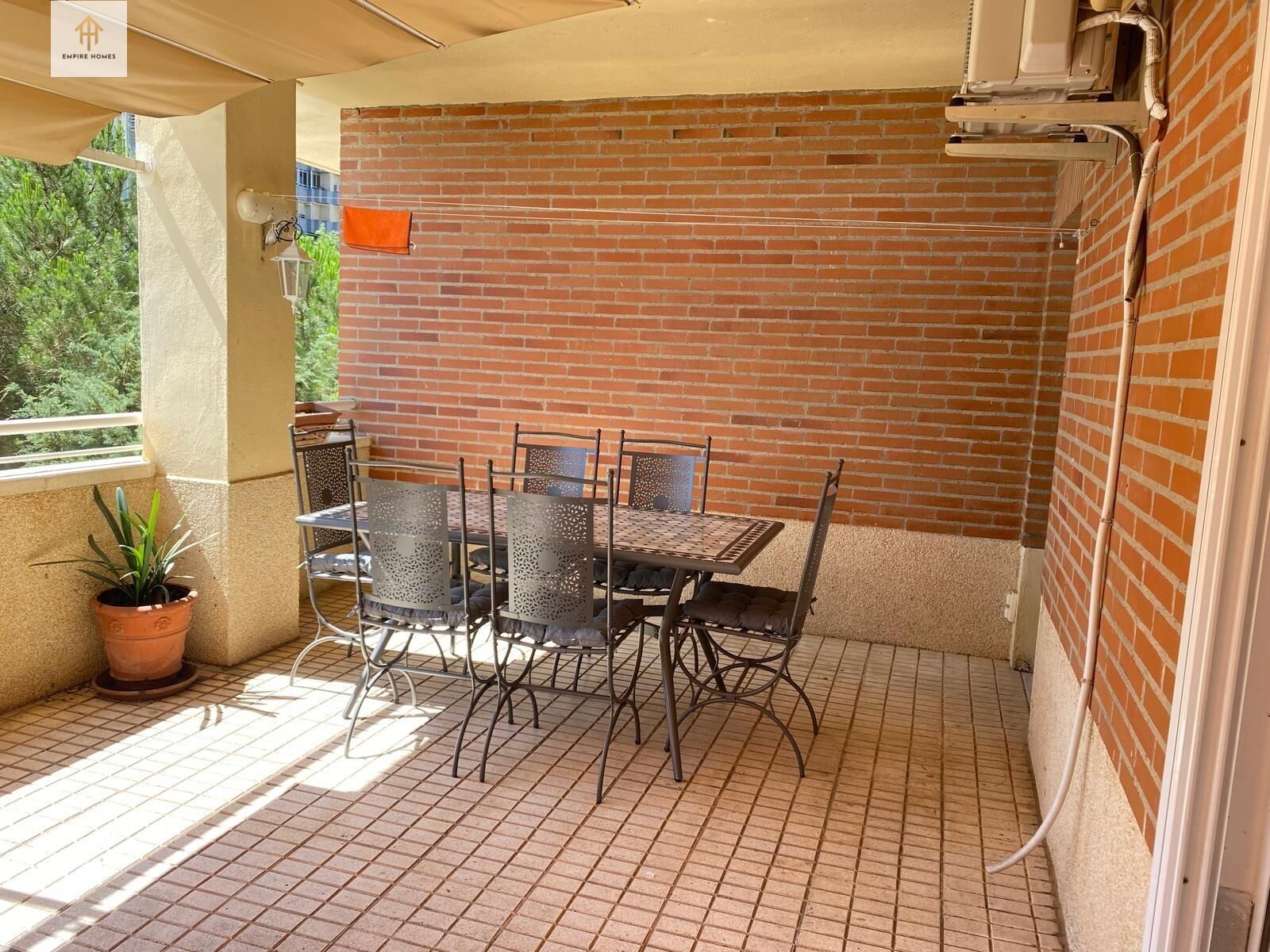 Terrace of Flat to rent in Cáceres Capital  with Air Conditioner, Heating and Terrace