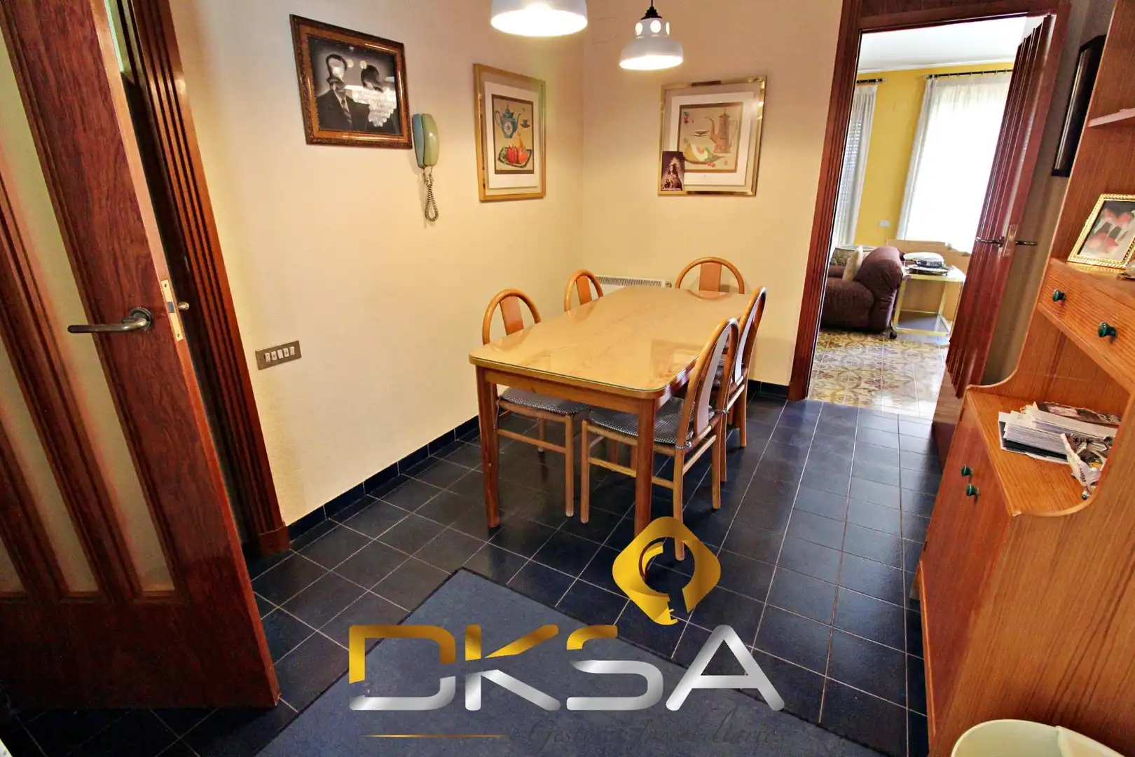 Küche von Wohnung zum Verkauf in Vila-real mit Heizung, Terrasse und Möbliert