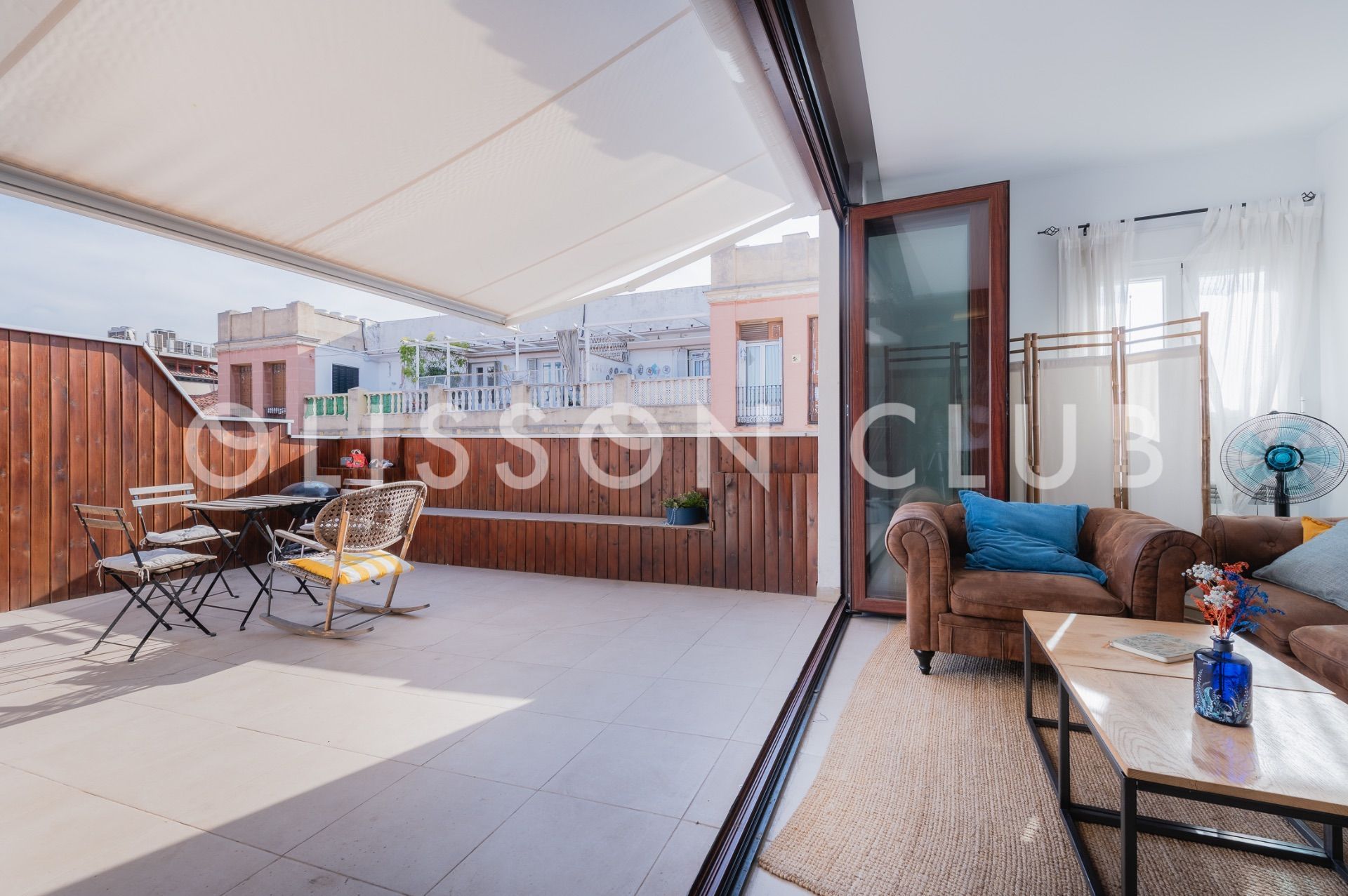 Terrace of Attic for sale in  Madrid Capital  with Air Conditioner, Heating and Terrace