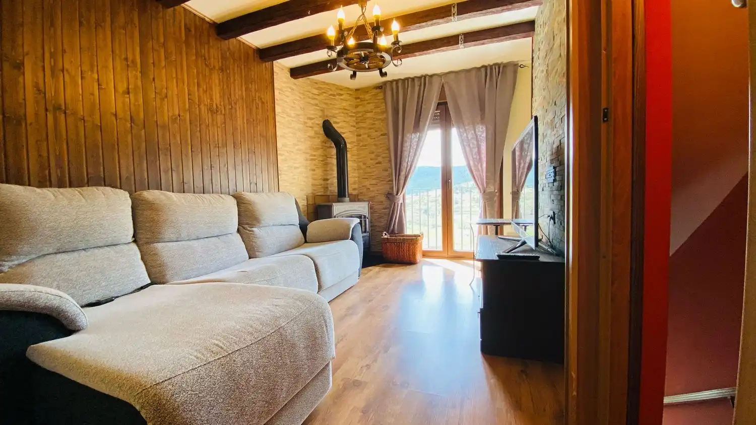 Living room of Houses for sale in Valdelinares  with Storage room