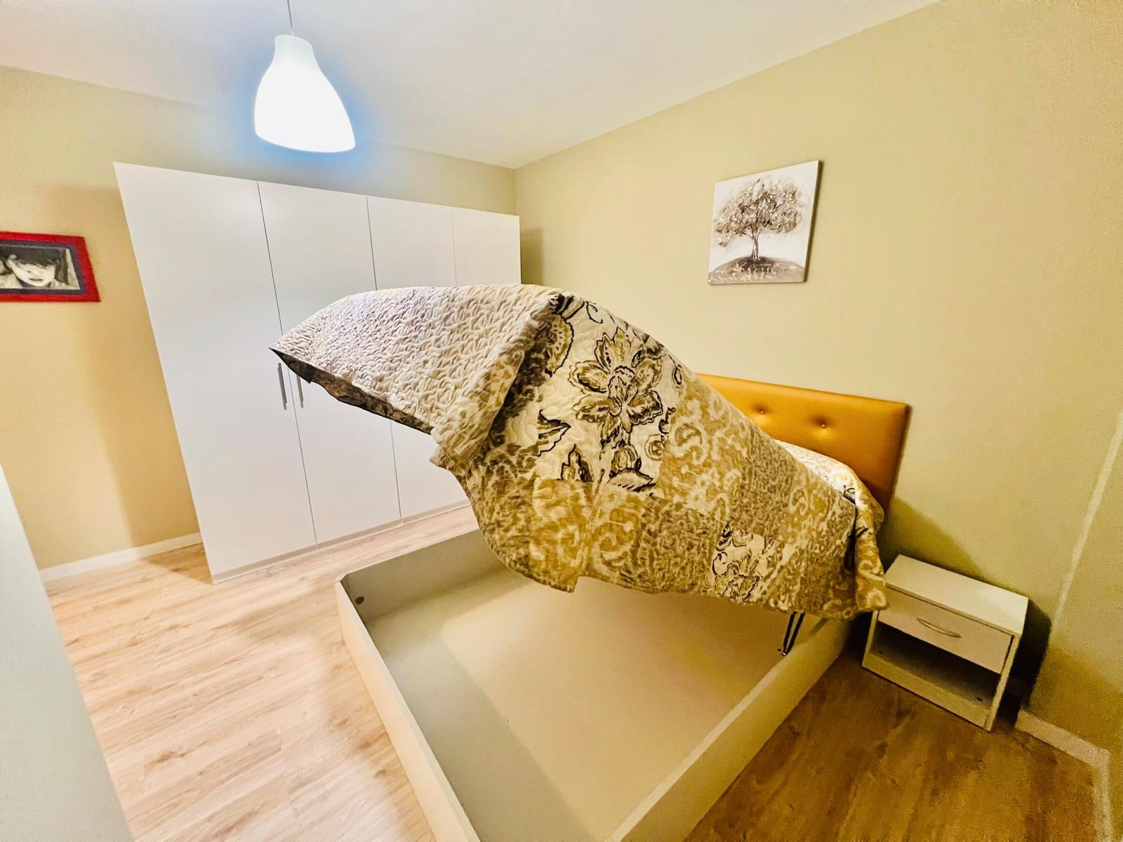 Bedroom of Apartment to rent in Oviedo   with Heating, Furnished and Pets allowed