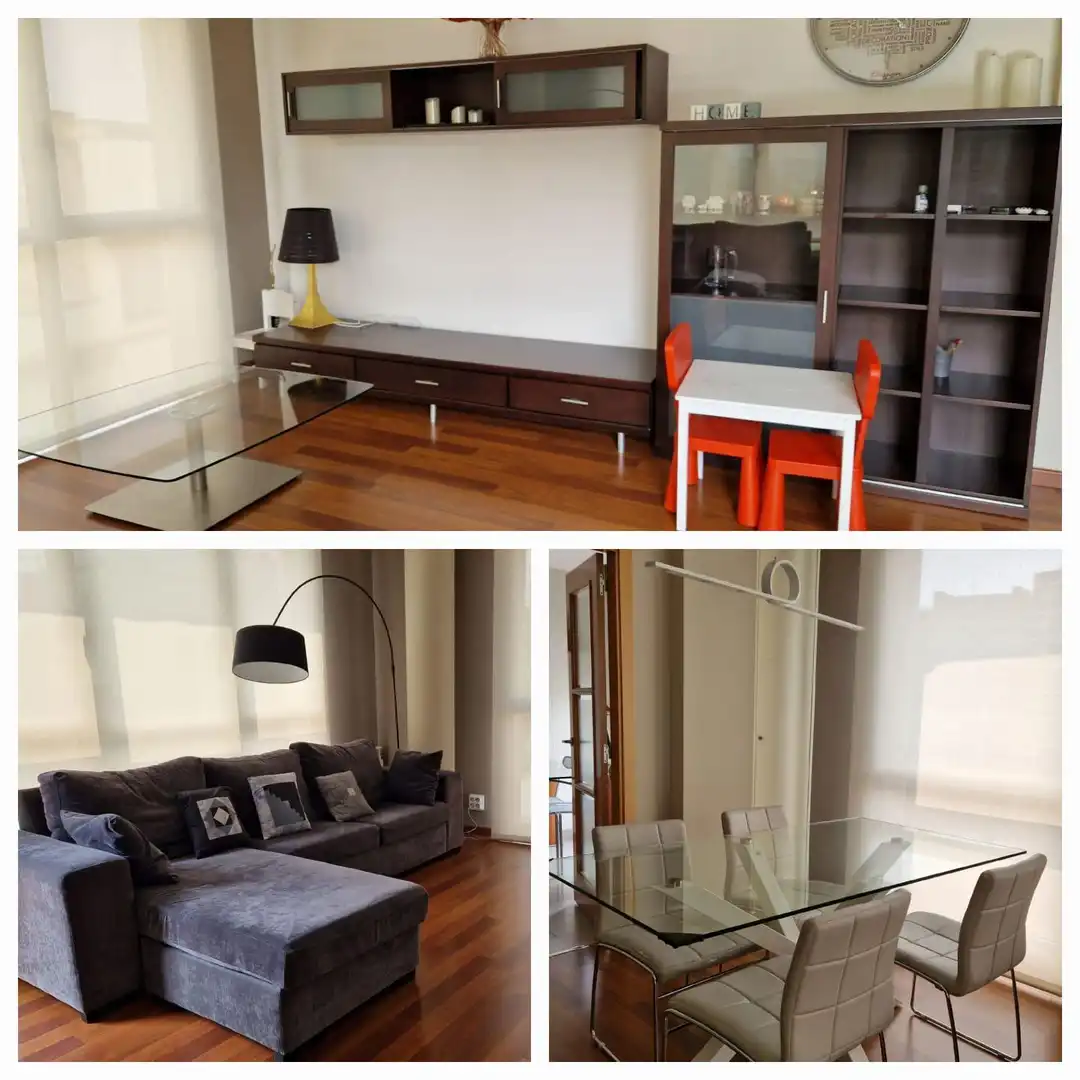 Sala de estar de Piso en venta en Sabadell con Aire acondicionado, Calefacción y Parquet