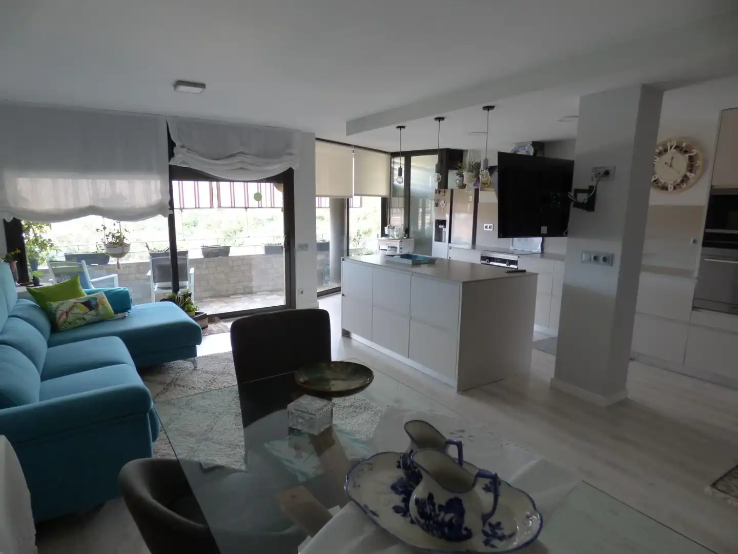 Cocina de Dúplex en venta en Malgrat de Mar con Parquet, Terraza y Balcón