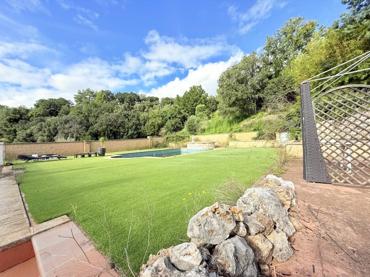 Jardí de Casa o xalet en venda en Riells i Viabrea amb Aire condicionat, Calefacció i Jardí privat