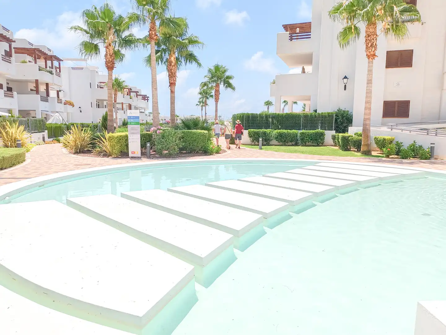 Schwimmbecken von Wohnung zum Verkauf in Pulpí mit Klimaanlage, Heizung und Terrasse
