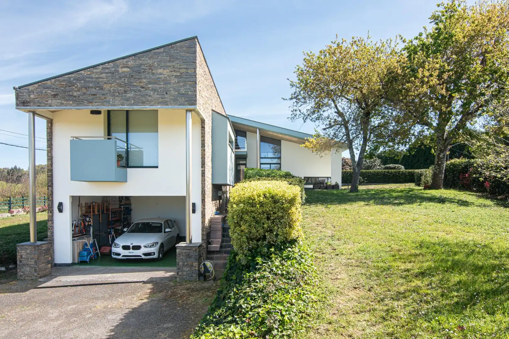 Vista exterior de Casa o chalet en venta en Bergondo con Calefacción, Jardín privado y Trastero
