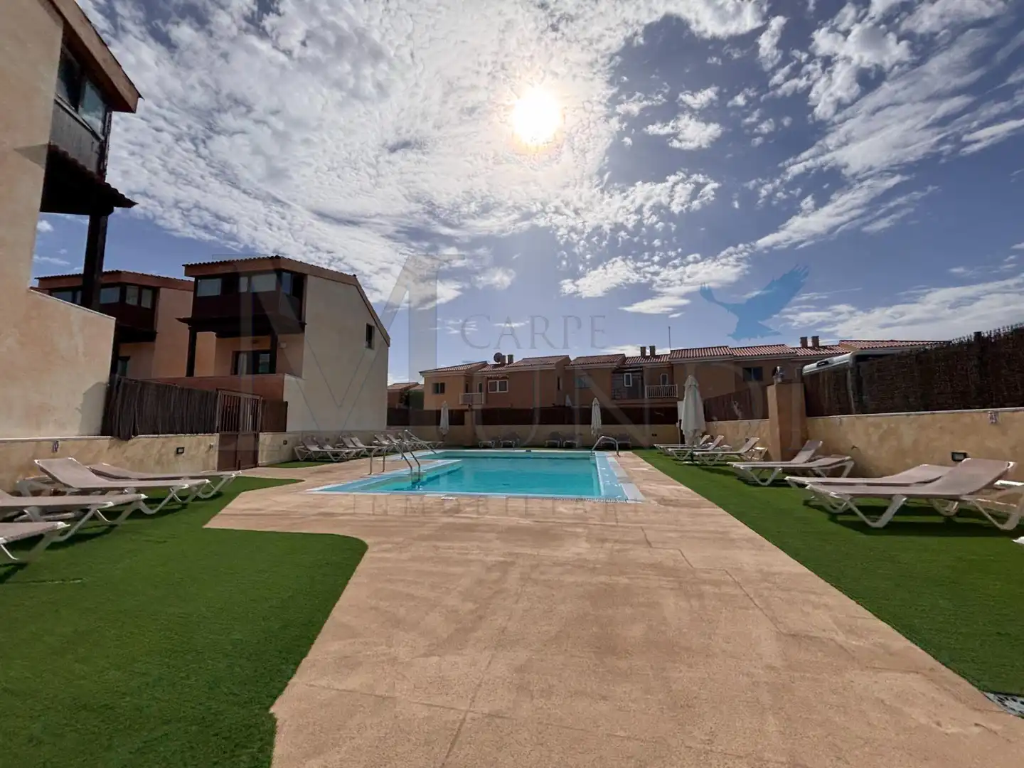 Swimming pool of Houses for sale in La Oliva  with Terrace, Storage room and Furnished