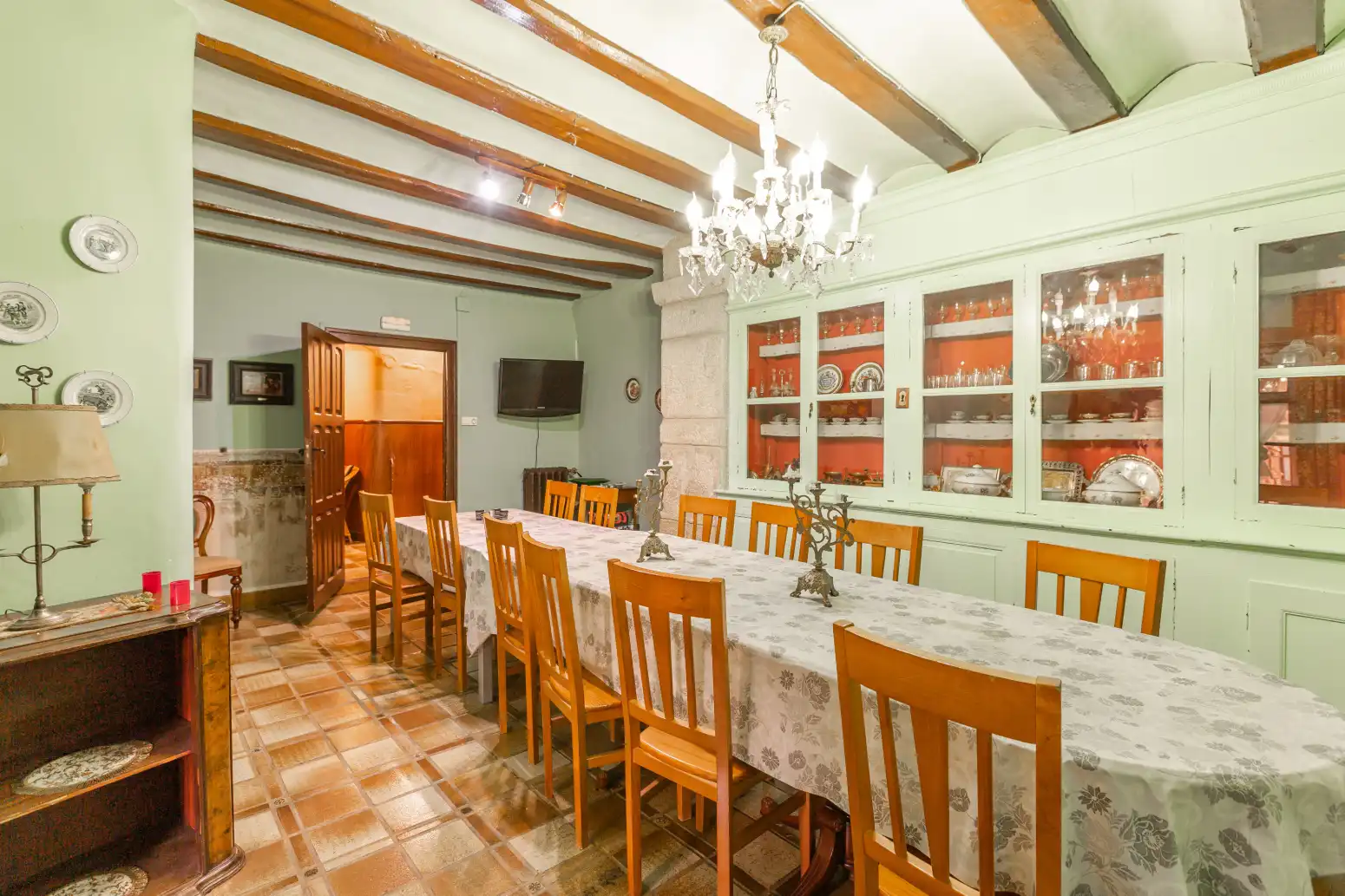 Comedor de Casa o chalet en venta en Allo con Calefacción, Jardín privado y Trastero