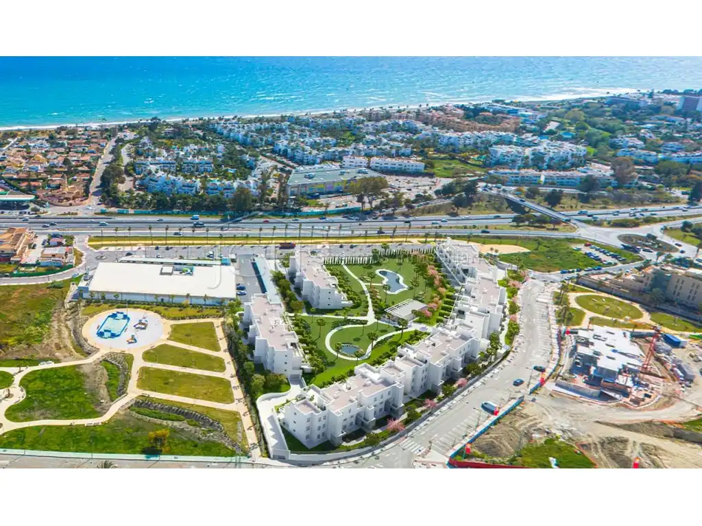 Vista exterior de Ático de alquiler en Estepona con Amueblado