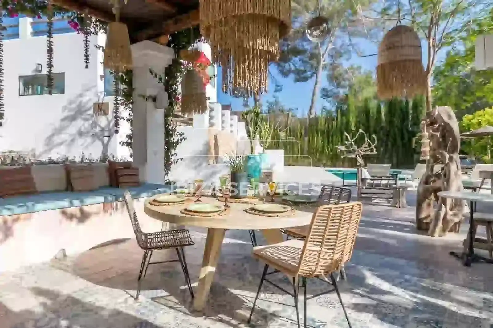 Detached house with pool to rent in Sant Antoni de Portmany, imagen 6