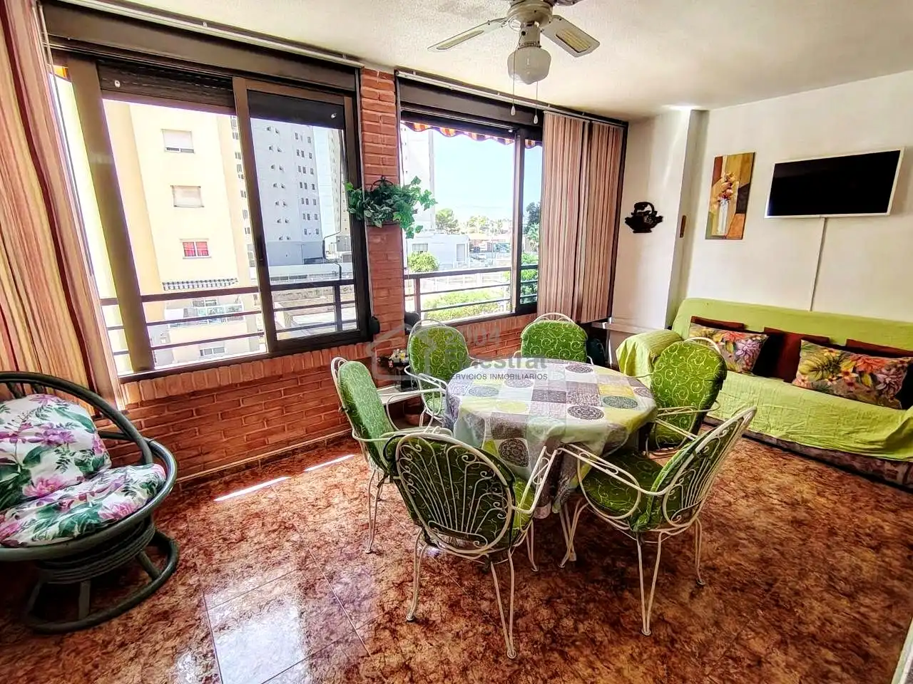 Terrace of Flat for sale in Finestrat  with Air Conditioner, Terrace and Swimming Pool