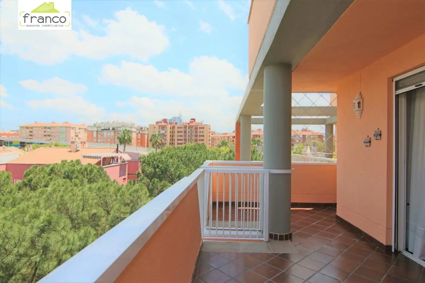 Terrasse von Dachboden zur Miete in Murcia mit Klimaanlage, Heizung und Terrasse