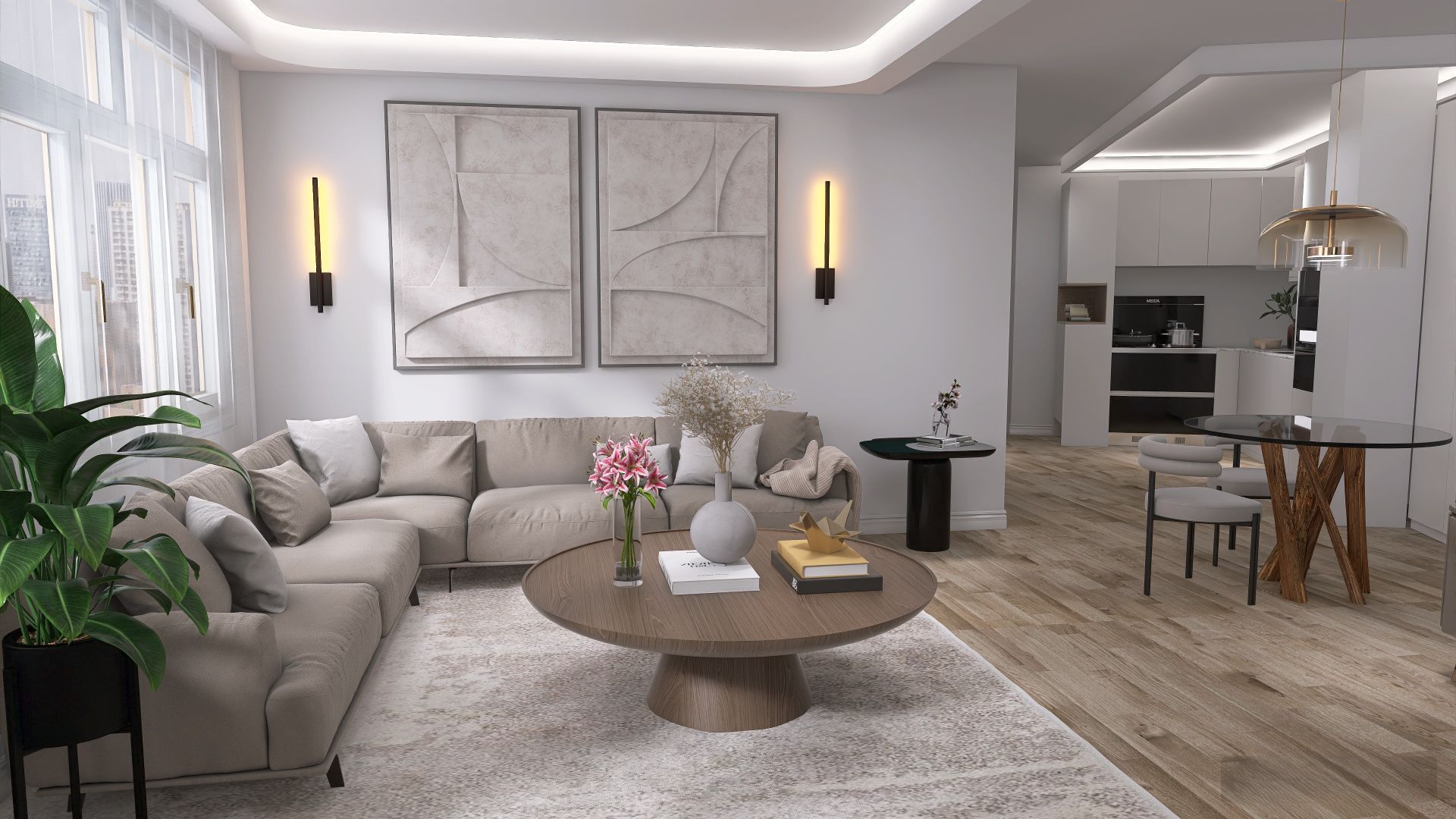 Living room of Flat for sale in Sant Feliu de Llobregat