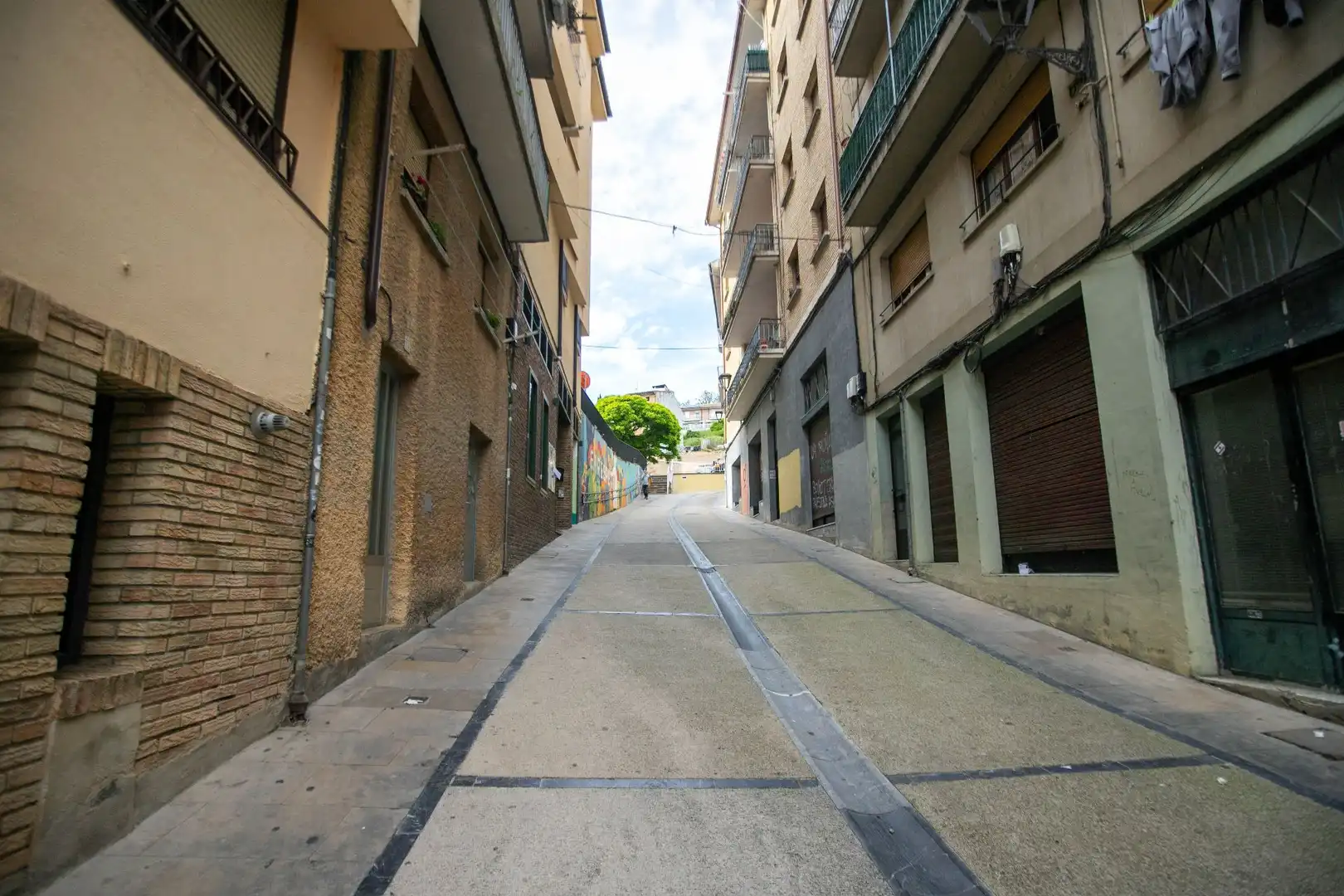 Außenansicht von Wohnung zum Verkauf in Estella / Lizarra mit Heizung, Terrasse und Möbliert