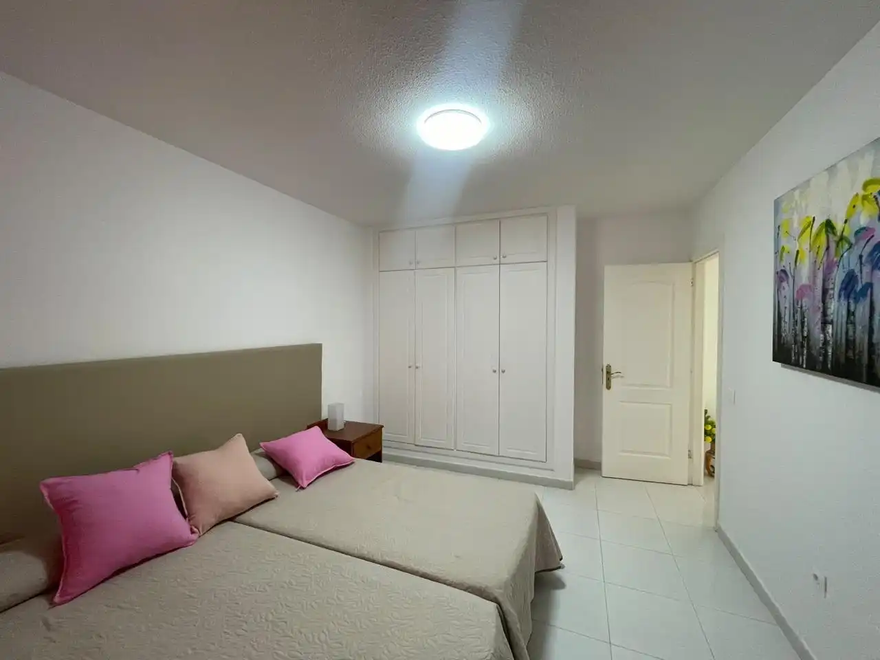Schlafzimmer von Erdgeschoss zur Miete in Golf del Sur - Amarilla Golf 