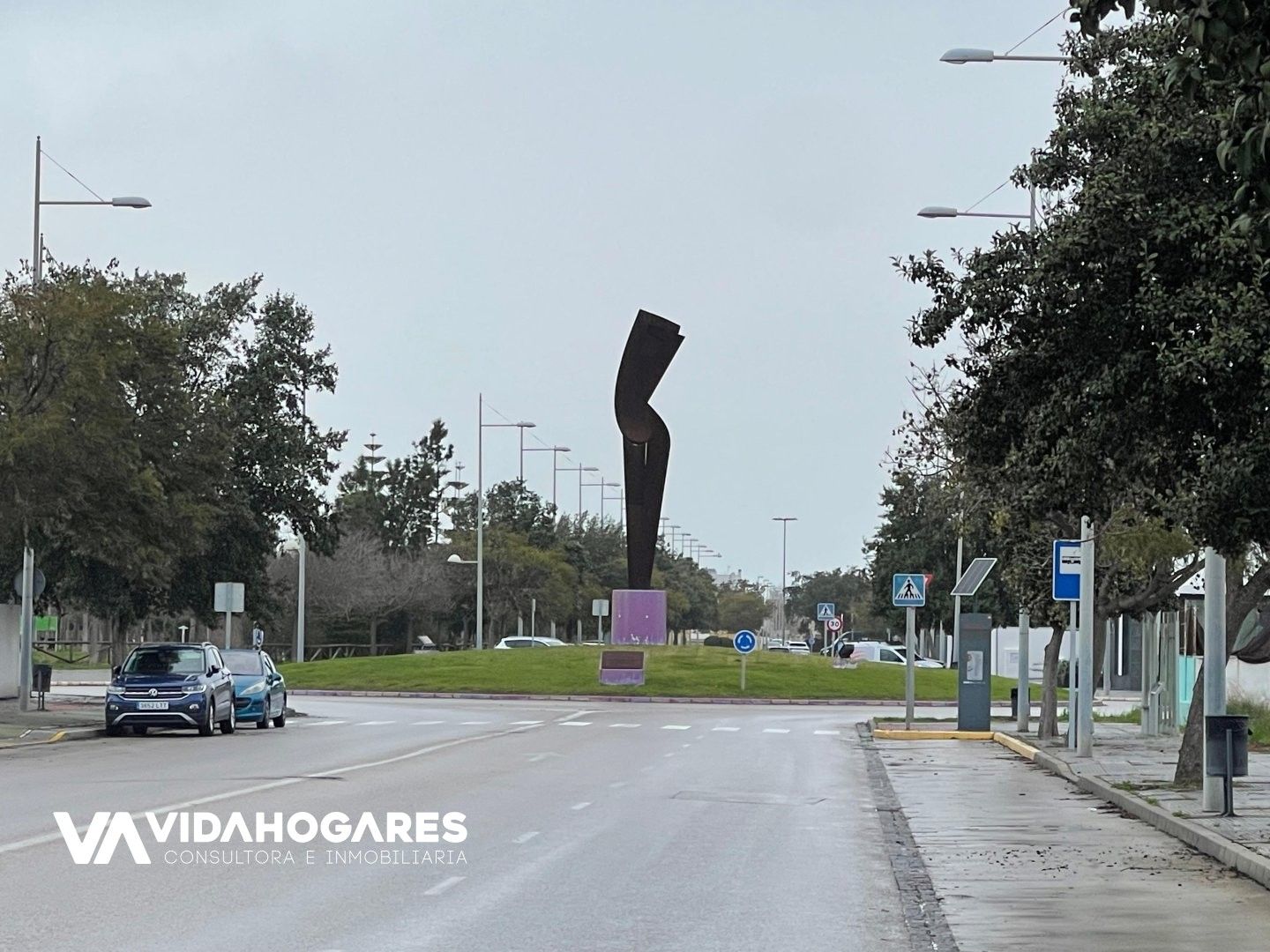 Exterior view of Flat for sale in Rota  with Air Conditioner