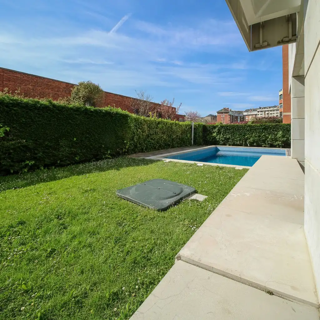 Swimming pool of Duplexes for sale in Santander  with Heating, Parquet flooring and Terrace