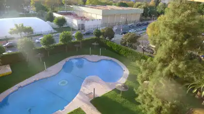 Schwimmbecken von Wohnung zur Miete in Sevilla mit Klimaanlage, Heizung und Terrasse