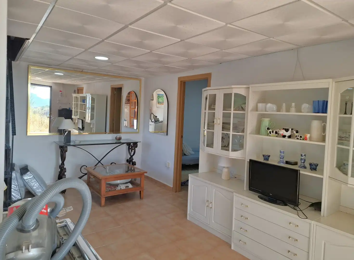 Sala de estar de Finca rústica en venta en Colmenar