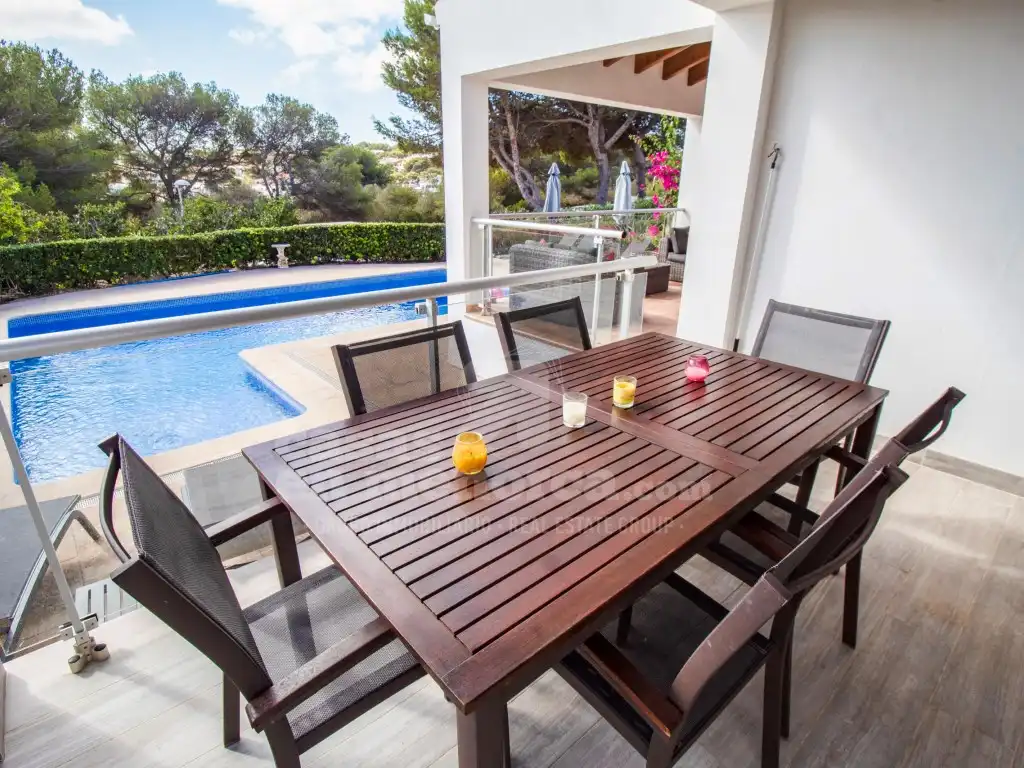 Terrassa de Casa o xalet en venda en Es Mercadal amb Aire condicionat, Jardí privat i Terrassa