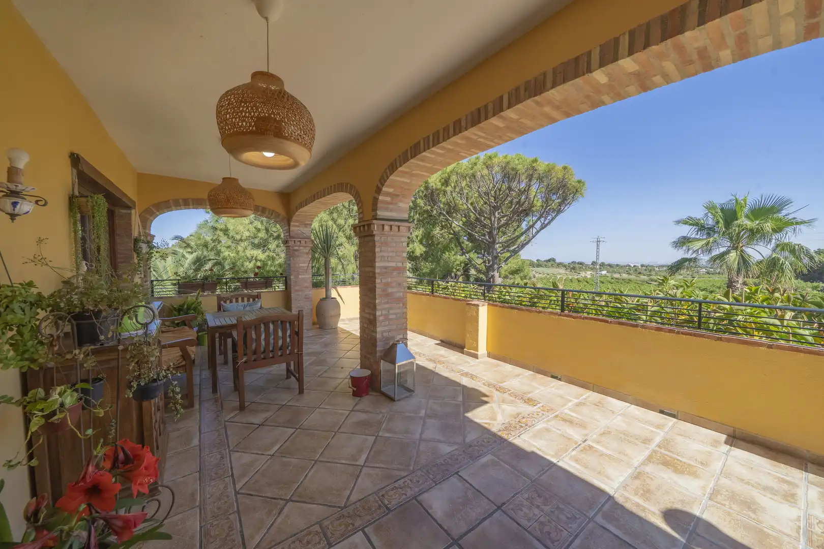 Terraza de Finca rústica en venta en Náquera con Aire acondicionado, Calefacción y Terraza