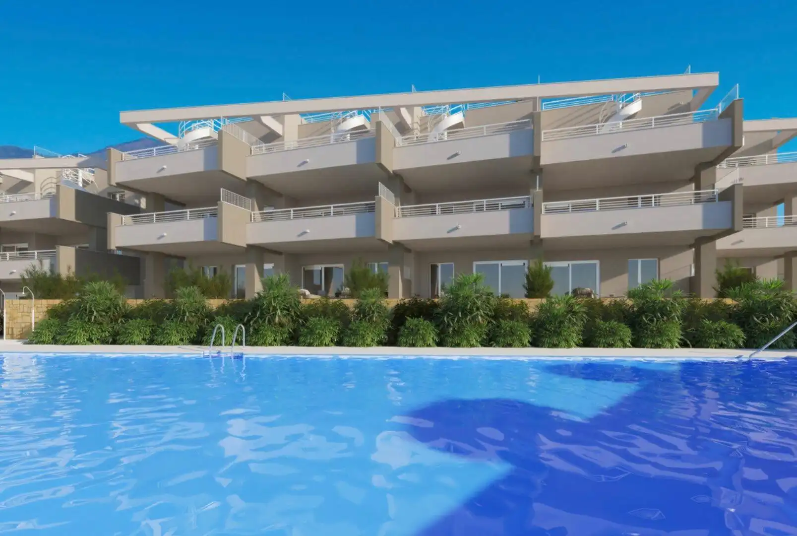 Swimming pool of Apartments for sale in Ronda