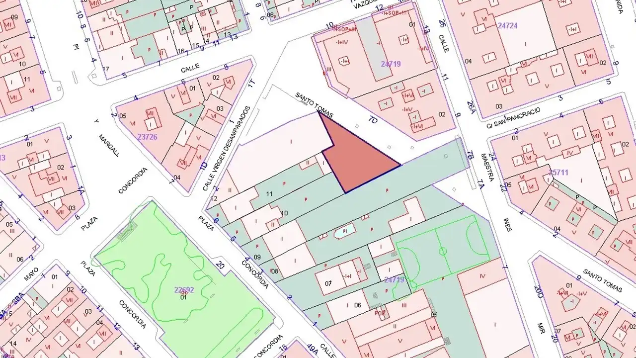 Terreno en venta en Burjassot