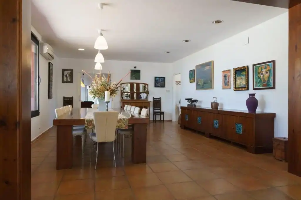 Comedor de Casa o chalet en venta en Santiago-Pontones con Aire acondicionado, Jardín privado y Terraza