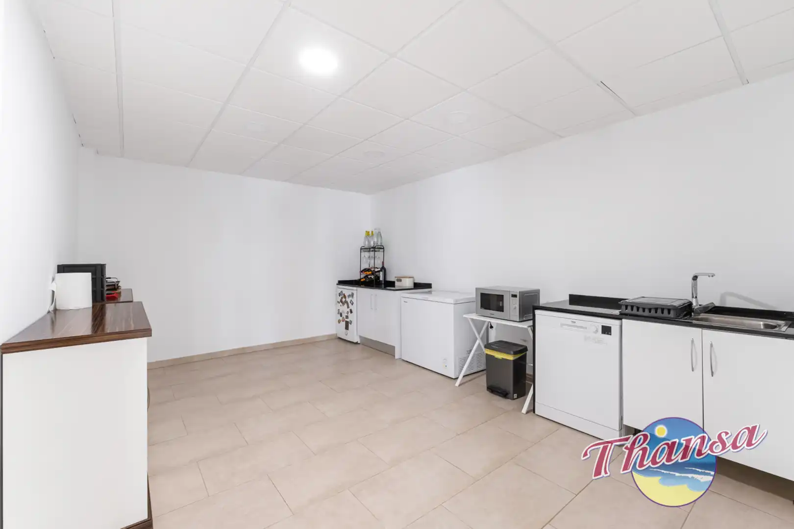 Cocina de Casa o chalet en venta en Alicante / Alacant con Aire acondicionado, Calefacción y Jardín privado