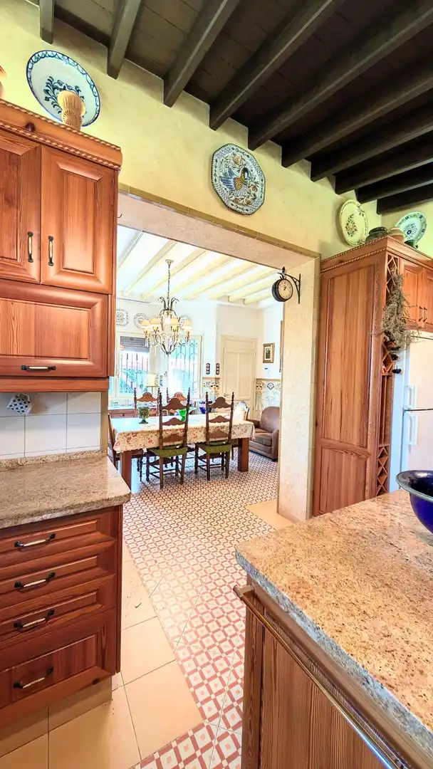 Comedor de Casa o chalet en venta en Elche / Elx con Aire acondicionado, Calefacción y Jardín privado