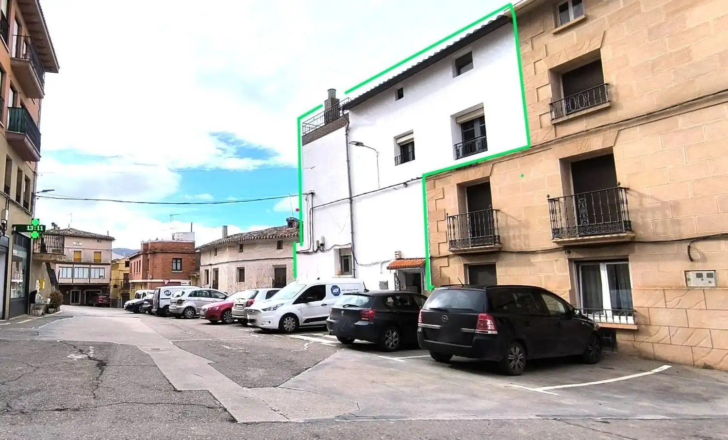 Vista exterior de Casa o chalet en venta en Ausejo con Terraza y Trastero