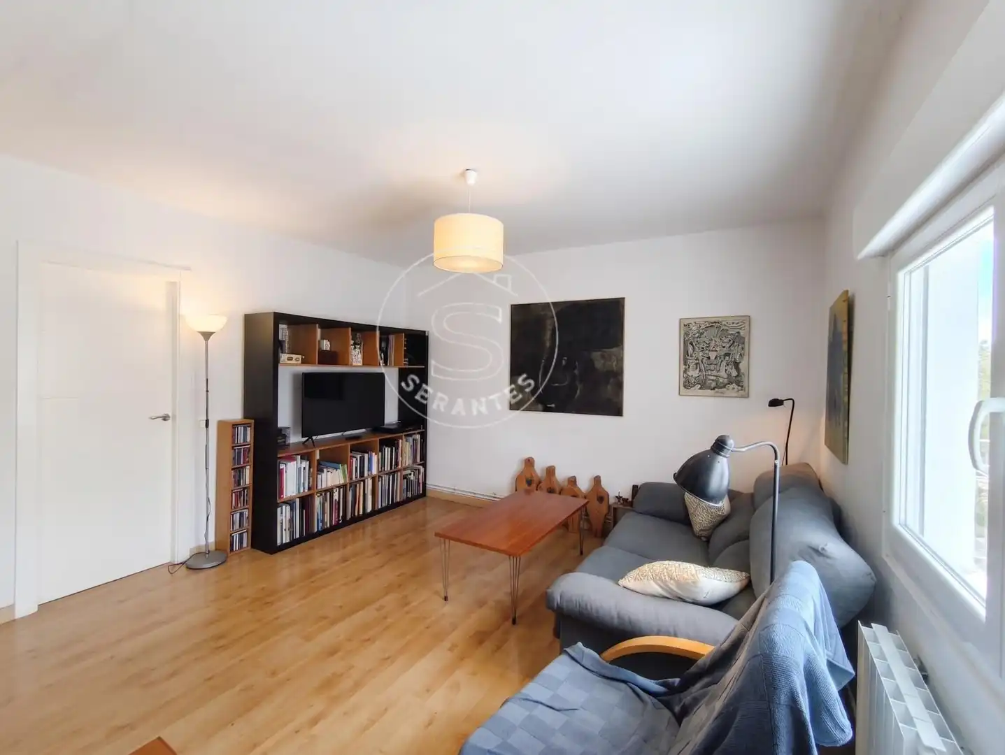 Sala de estar de Piso en venta en  Pamplona / Iruña con Calefacción