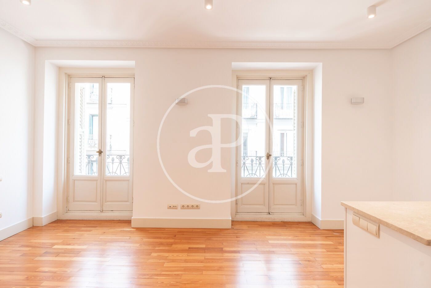 Living room of Loft to rent in  Madrid Capital  with Air Conditioner, Heating and Balcony