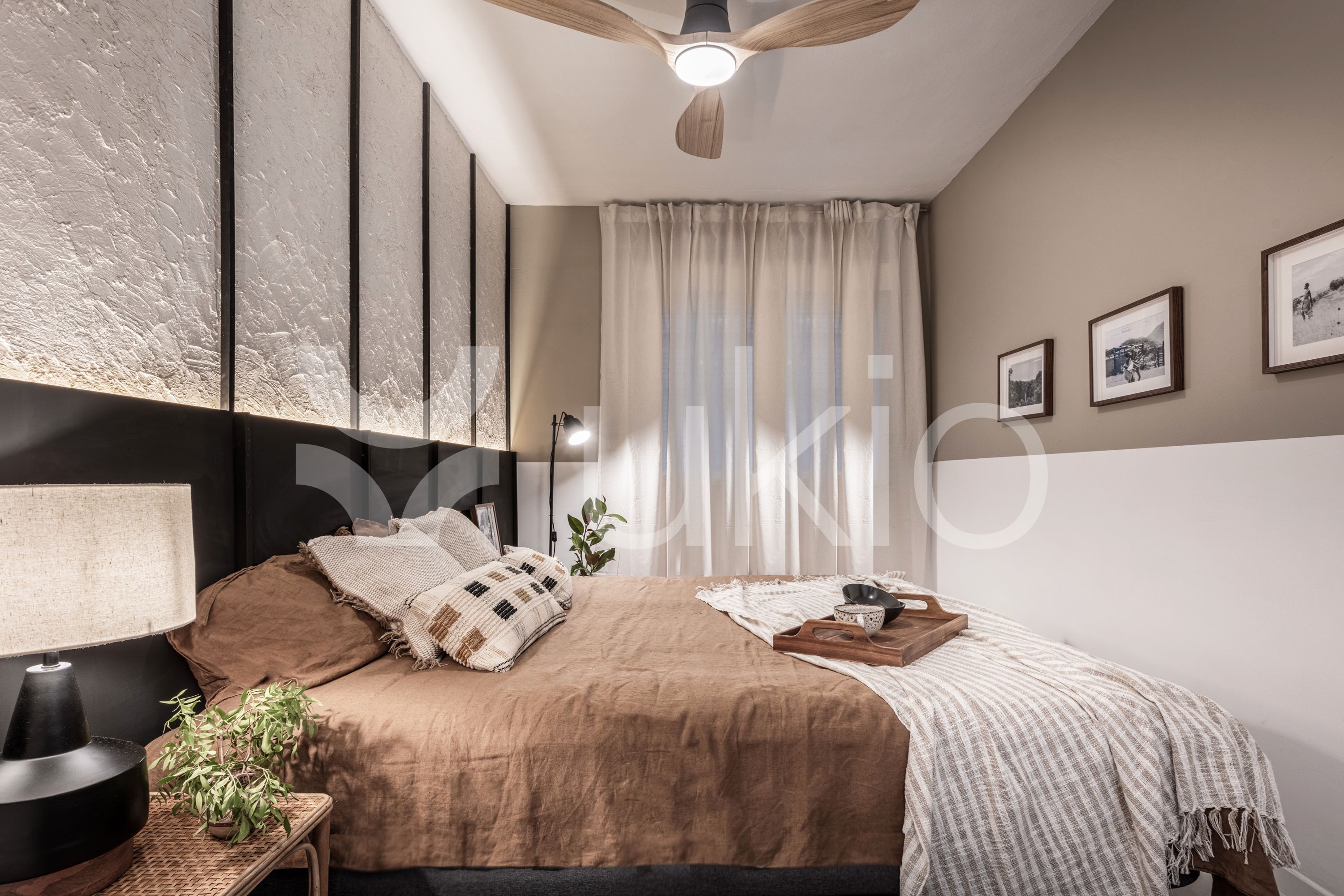 Bedroom of Apartment to rent in  Madrid Capital  with Air Conditioner, Terrace and Furnished