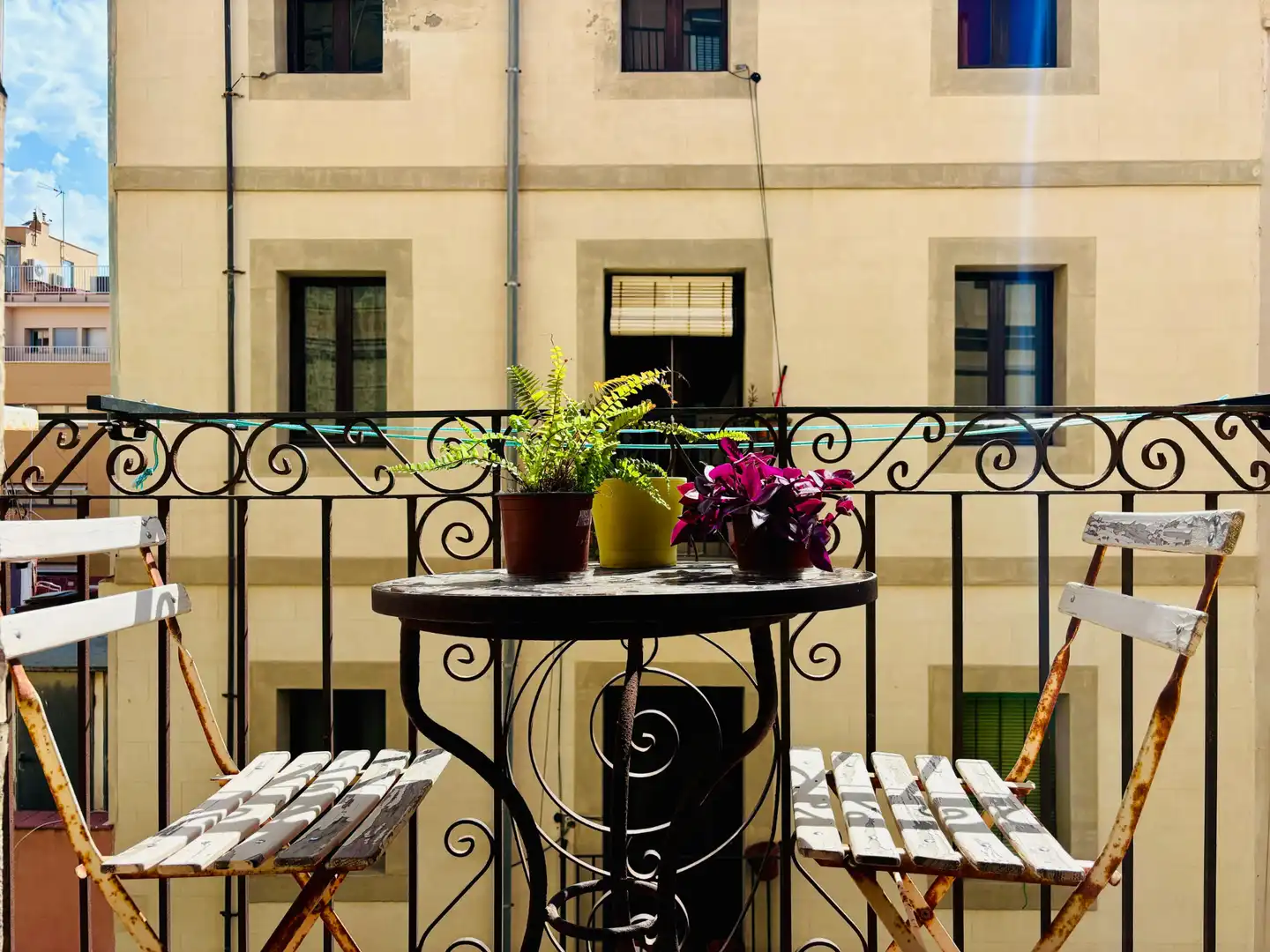 Terrasse von Wohnung zum Verkauf in Barcelona mit Klimaanlage, Heizung und Möbliert