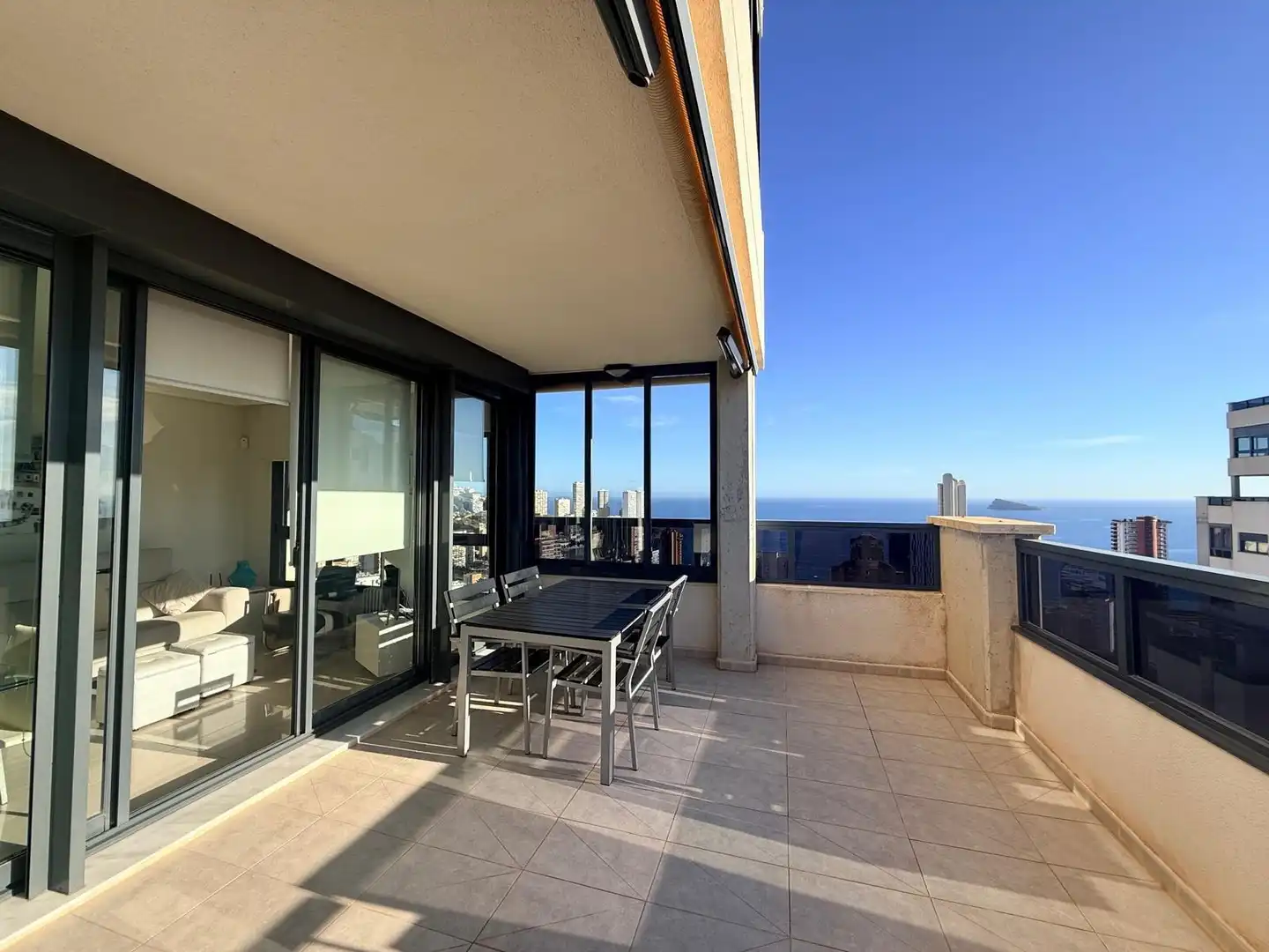 Terrace of Attic for sale in Benidorm  with Air Conditioner, Private garden and Terrace