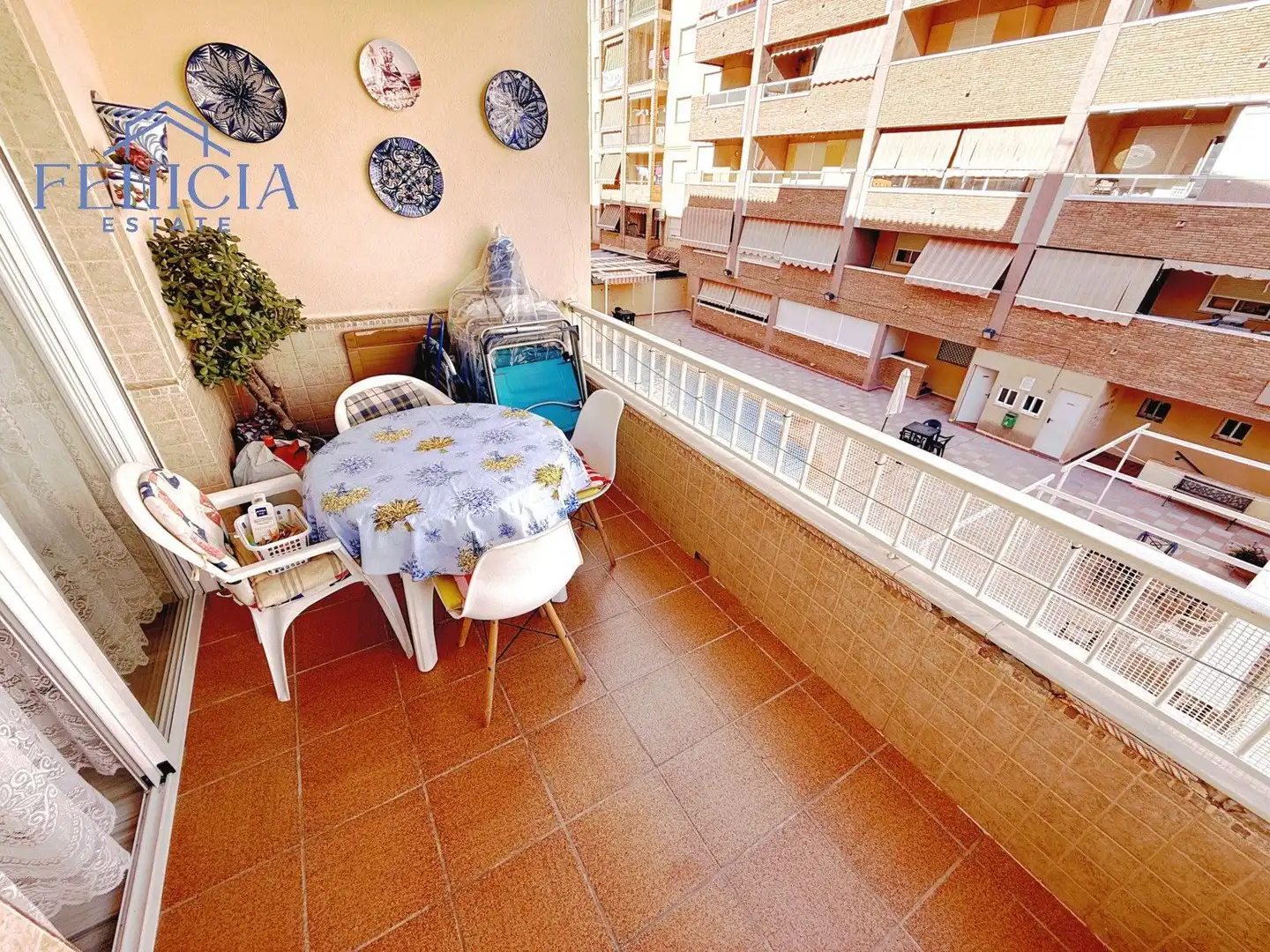 Terrasse von Wohnung zur Miete in Almuñécar mit Klimaanlage, Terrasse und Möbliert
