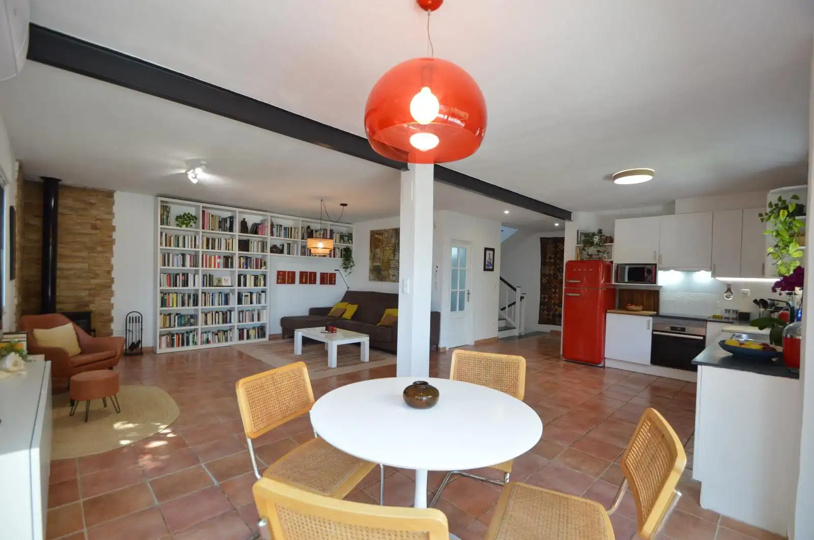 Wohnzimmer von Haus oder Chalet zum Verkauf in Vinaròs mit Klimaanlage, Heizung und Privatgarten