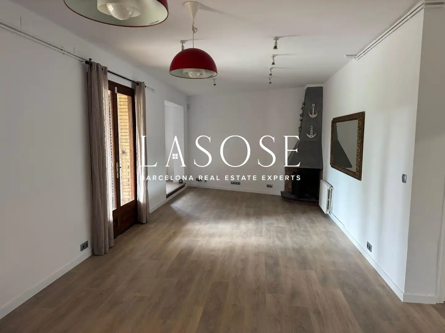 Living room of Houses for sale in Sitges  with Heating, Private garden and Parquet flooring