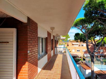 Exterior view of Apartment for sale in Castelldefels  with Heating, Private garden and Terrace