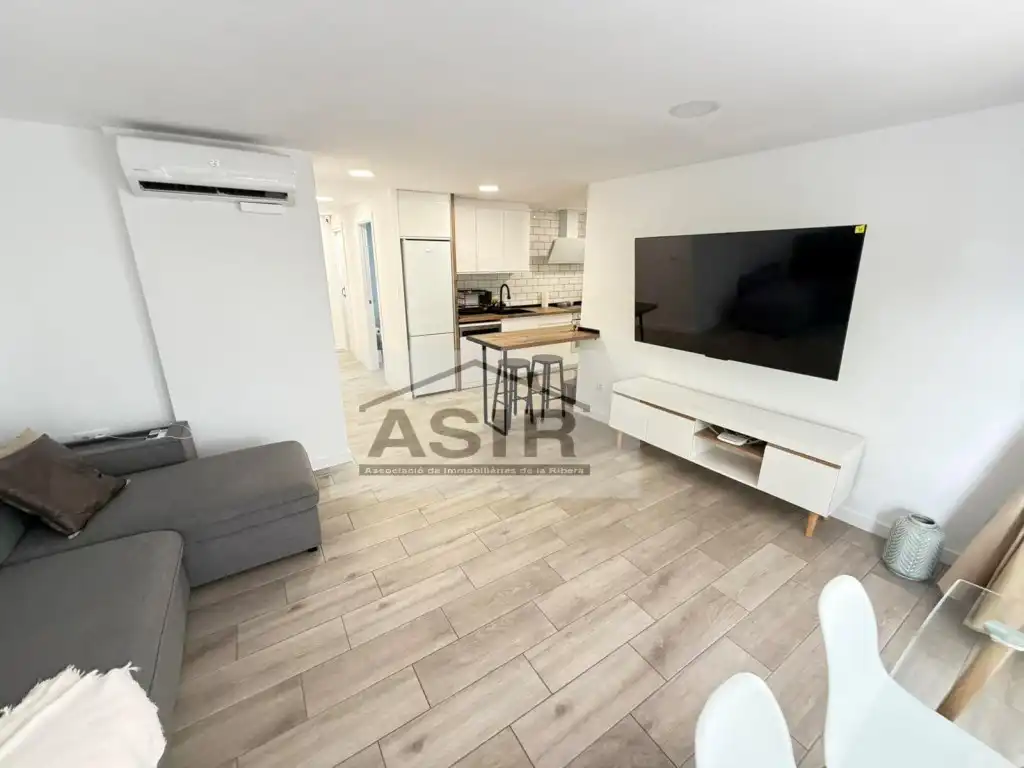 Sala de estar de Piso en venta en Alzira con Aire acondicionado