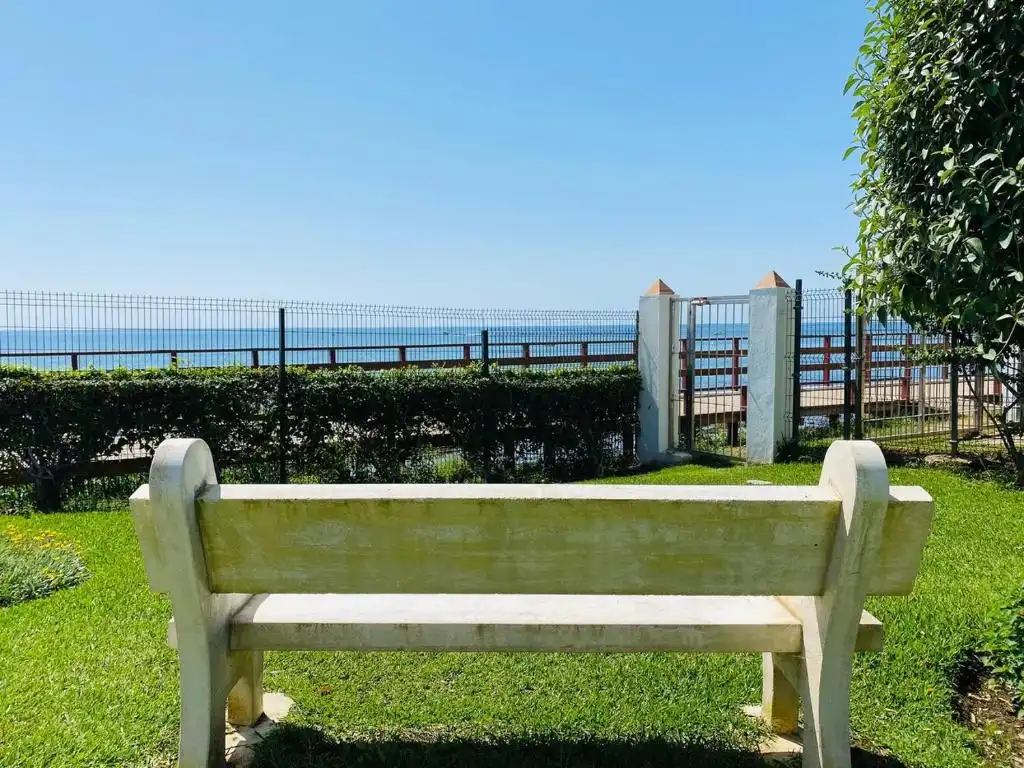 Jardí de Apartament de lloguer en Mijas amb Jardí privat, Terrassa i Traster