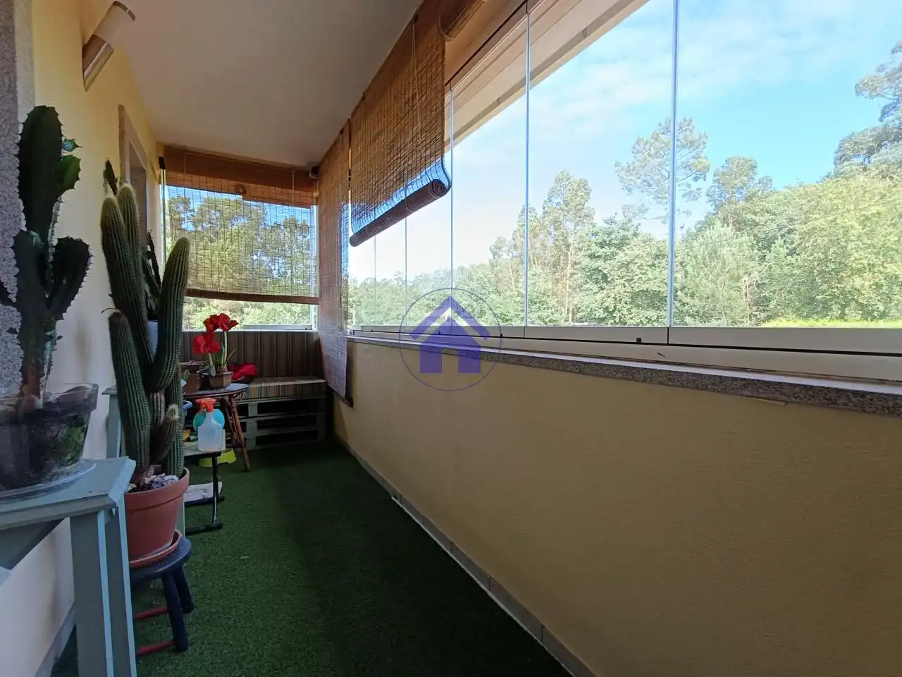Terraza de Casa o chalet en venta en Tui con Calefacción, Jardín privado y Parquet