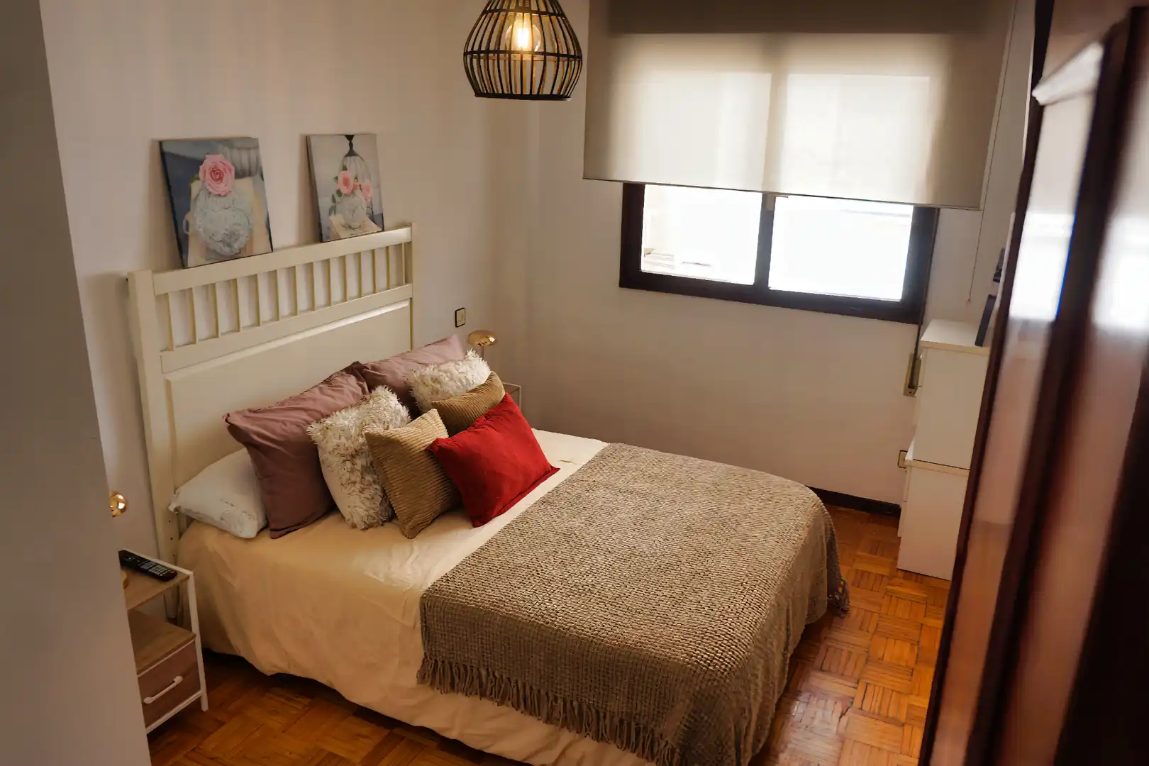 Bedroom of Flat for sale in Corvera de Asturias  with Parquet flooring, Storage room and Furnished