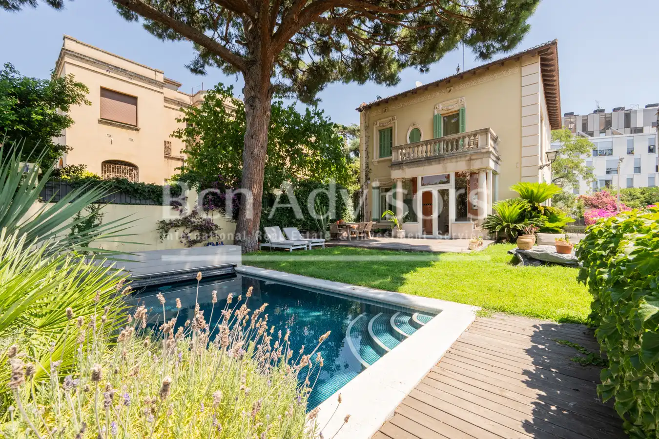 Jardí de Casa o xalet de lloguer en Barcelona amb Aire condicionat, Calefacció i Jardí privat