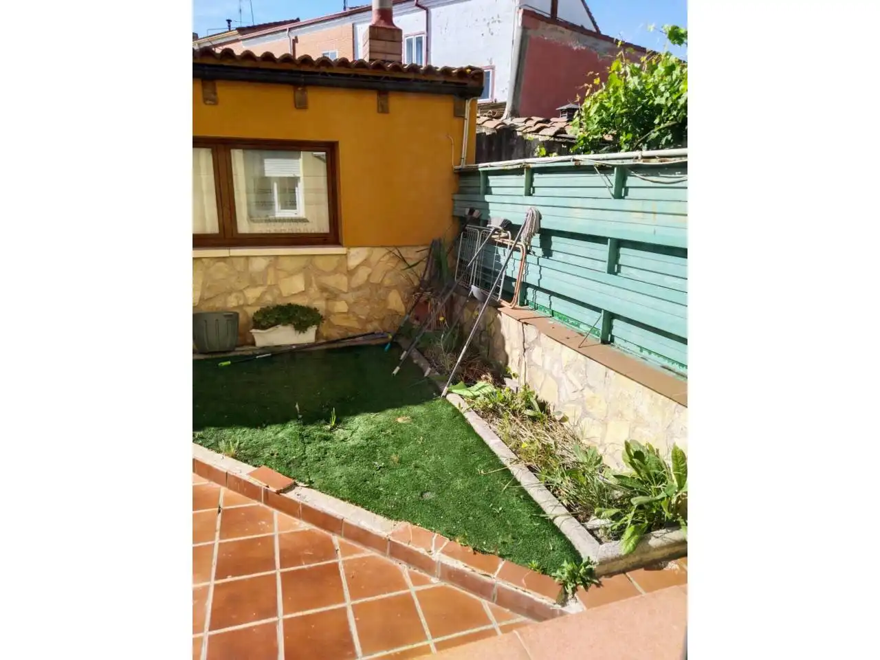 Garden of Flat for rent in Burgos  with Heating, Terrace and Furnished