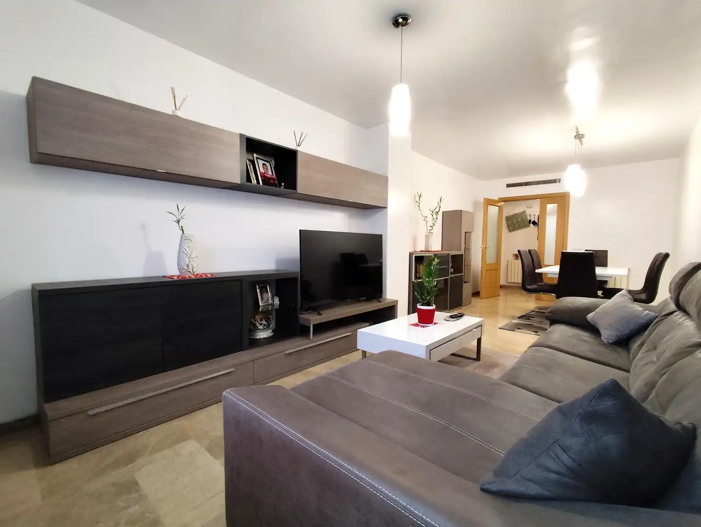 Wohnzimmer von Wohnung zum Verkauf in Aldaia mit Klimaanlage und Terrasse