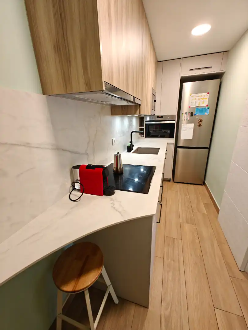 Kitchen of Flat for sale in Premià de Mar  with Air Conditioner, Heating and Parquet flooring
